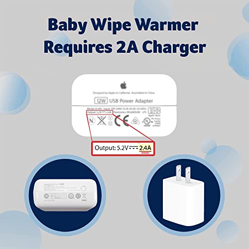 Black Orchid Co. Baby Wipe Warmer | Portable Wipe Warmer With Temp Control | 5 Heat Settings, Lcd Display, Baby Wipes Warmer Heats Up Diaper Wipes | Wipe Warmer And Baby Wet Wipes Dispenser (Pink) #TOP5