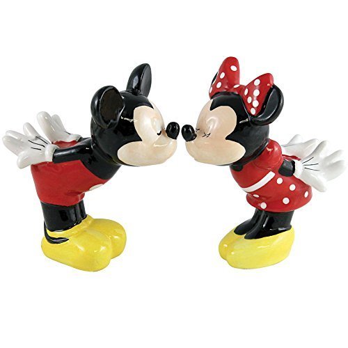 Collections Etc Mickey And Minnie Mouse Spice Of Life Salt & Pepper Shakers #TOP11