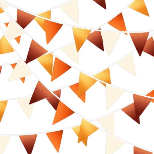 MARFOREVER 30 Pcs Fall Banner Decorations 28 Ft...