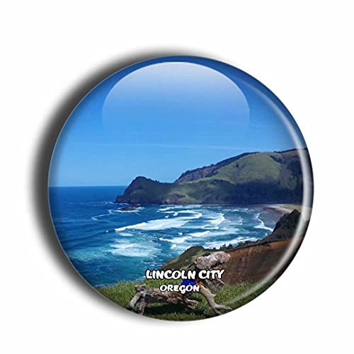Imán decorativo redondo de cristal pequeño 5 x 5 x 2 cm miniatura 1