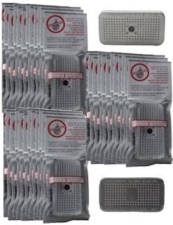 40 Gram Silica Gel Desiccant Dehumidifier 4x2x1/2", 36 pack