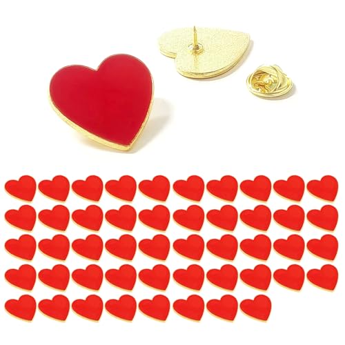 Broche de corazón para regalar a parejas y celebrar la amistad verdadera