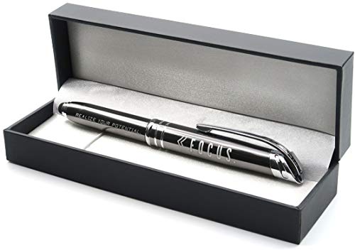 FOCUS Motivational Business Gift Penlight with Illuminated Writing Tip and Stylus - Executive