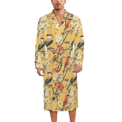 Kimono léger en soie blanche et rouge pour s'endormir dans un cocon