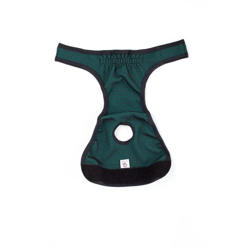 Roupa Protetora Petmed Higiênica para Fraldas e Cio Verde - Tamanho 7