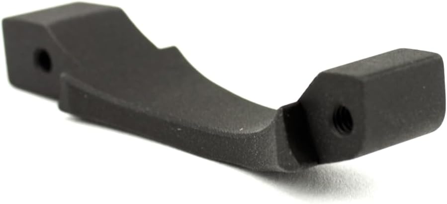 Anodized Billet Trigger Guard with Logo, Black