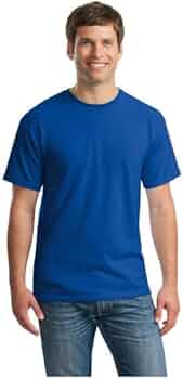 Gildan G5000L T-shirt Donna In Cotone Pesante, Confezione Da 2 - Colori Carolinablue/Royal - Taglia L - Morbida E Resistente