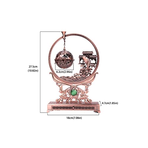 Porte-encens brûleur d'encens backflow TUSUOD, cadeau déco rétro unique - 3