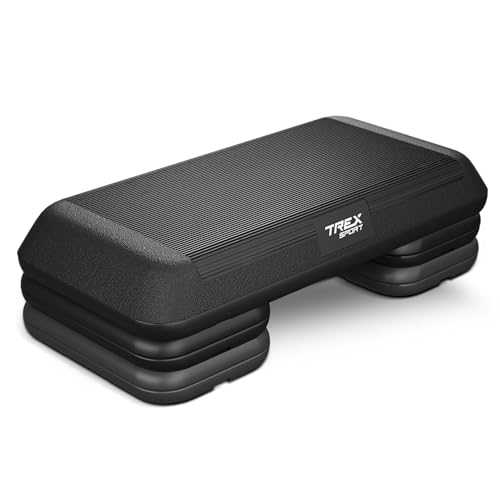 TREX SPORT Steppbrett höhenverstellbar TX-038PAS | Fitenss Stepper 3 Stufen, rutschfest, Steppboard für zuhause 71×35×10/15/20 cm, bis 350 kg belastbar TREX SPORT Steppbrett höhenverstellbar TX-038PAS | Fitenss Stepper 3 Stufen, rutschfest, Steppboard für zuhause 71×35×10/15/20 cm, bis 350 kg belastbar