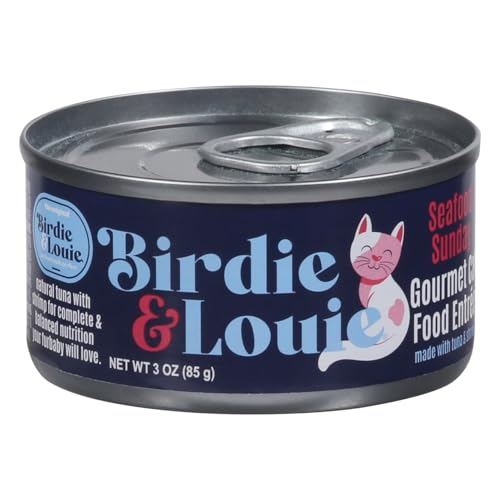 Birdie And Louie Food Cat Wet Seafood Sunday 3 OZ