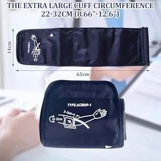 Bracciale Misuratore Pressione 22-32 CM Bracciale Pressione Sanguigna Con 6 Interfacce Adulti Compatibile Con La Maggior Parte Dei Misuratori Di Pressione Sanguigna