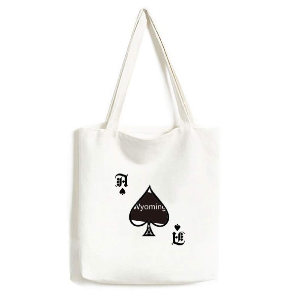 Sac à main Wyoming résistant et lavable style Poker Spade - 4