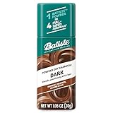 Batiste Powder Dry Shampoo, Oil-Absorbing, Non-Aerosol, Blends Seamlessly for Dark Hair, Instant Hair Refresh, TSA Compliant (1.06 oz)