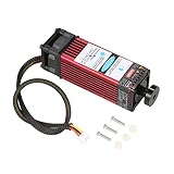 MOWEO 10W Laser Module 450nm Engraving Laser Head Adjustable Focal Length High Precision Engraving Plastic Leather Wood Acrylic for Laser Engraving Machine CNC Router Cutting Machine