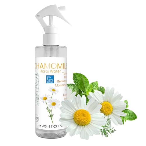 Tonico Facial Calmante Piel Sensible y Piel Seca. Limpiador Poros Abiertos. Desmaquillante Aclarador y Despigmentante. Hidrata y Tonifica la Piel y el Cabello - 200 ml