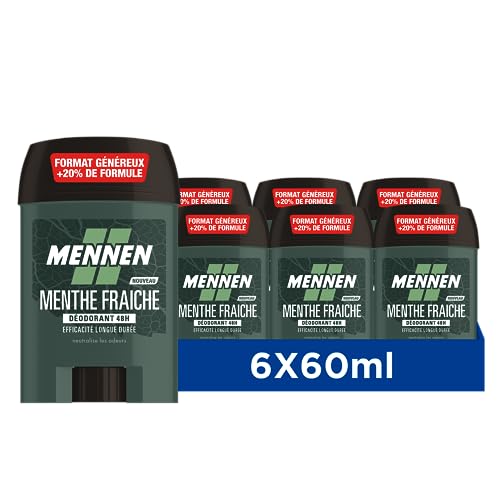 Mennen Natural Force Dezodorant dla mężczyzn 48H duży kij bezalkoholowy