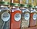 SpiceLuxe Deluxe Large Spice Jar Set -12 Square Glass 6 oz Spice Bottles, 72 Premium Labels, 12 Shaker Tops, Quality Green Steel Caps and No Clog Wide Spice Funnel
