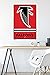 Trends International Atlanta Falcons Retro Logo Wall Poster 22.375