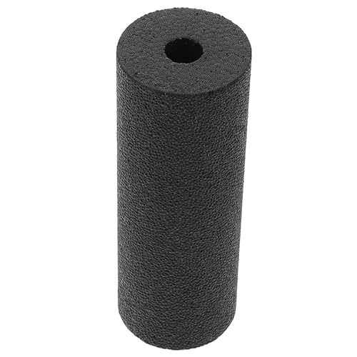 TEHAUX Small Foam Roller Yoga Column Lightweight Hollow Muscle Massage Roller for Fitness and Physical Therapy at Home, Black miniatura 1