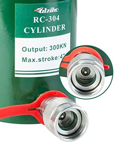 Image of 20T Hydraulic Cylinder Ram Single Acting 4 inch Inch Stroke 20T Hydraulic Cylinder Jack Lifting Jack Ram Portable Single Acting Lifting Cylinders with 4 Inch Stroke (20T 4 inch Stroke)