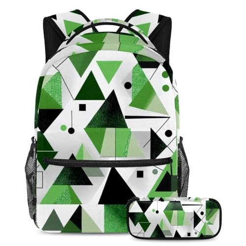 Sac à dos grand format et trousse géométrique pour les cours au collège