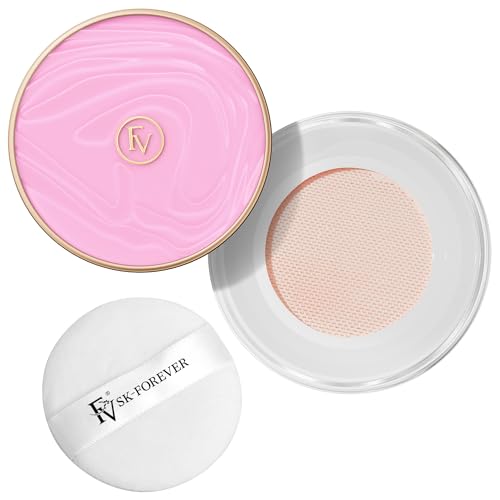 FV Polvos Matificantes, Reducción De Poros Y Líneas Finas, 10g, Transparente, Adecuado Para Todos Los Tipos De Piel (Nature)
