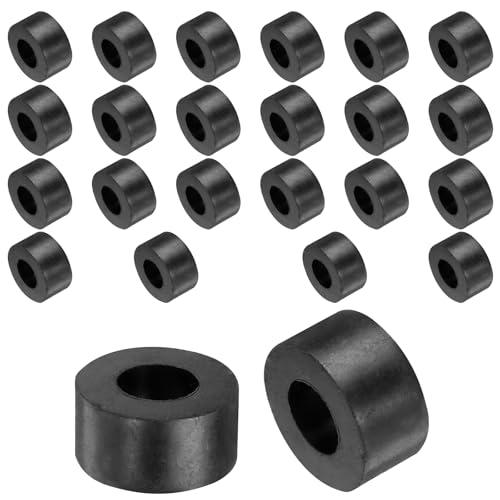 uxcell Entretoises caoutchouc 20mm OD x 10mm ID 24 pcs