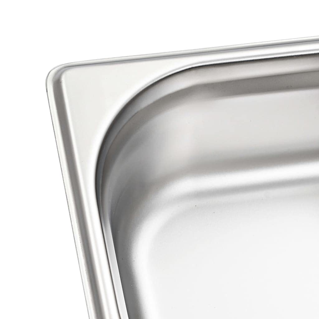 Bandejas Gastronorm 12 unidades GN 1/6 65 mm acero inoxidable ,Casa y jardín,Cocina y comedor,Accesorios para aparatos de cocina,Accesorios para mesas de vapor,Cubetas para mesas de vapor-50906