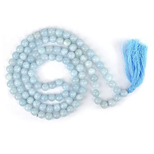 Reiki Crystal Products Natural Aquamarine Mala Original Crystal Stone 8 mm 108 Beads Jap Mala (Color : Light Blue) (B08WCVGPWB) Amazon Price History, Amazon Price Tracker