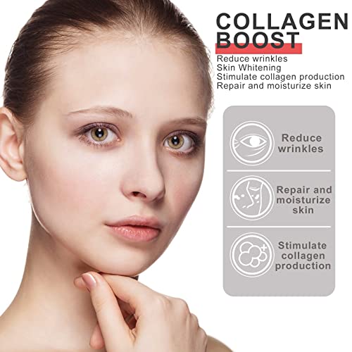 2Pcs Collagen Boost Anti Aging Serum, Collagen Boost Anti Aging Serum For Face Wrinkles, Skincare Glow And Protect Serum For All Skin Type #TOP2