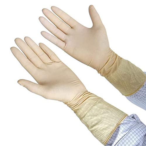 Any leampp Cleaning Gloves Disposable Gloves Medium Food Safe Latex Free Nitrile Sterile 100 Pcs Disposable Latex Gloves Oil-proof Industrial Rubber Abrasive Non-slip Protection Rubber Gloves