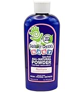 Squeaky Cheeks Baby Powder (5oz) | Organic | Unscented Talc-Free and All Natural Powder | Effecti...