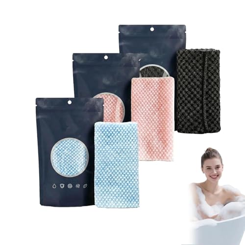 Serviette de douche exfoliante : supprimez les peaux mortes et rugosités facilement