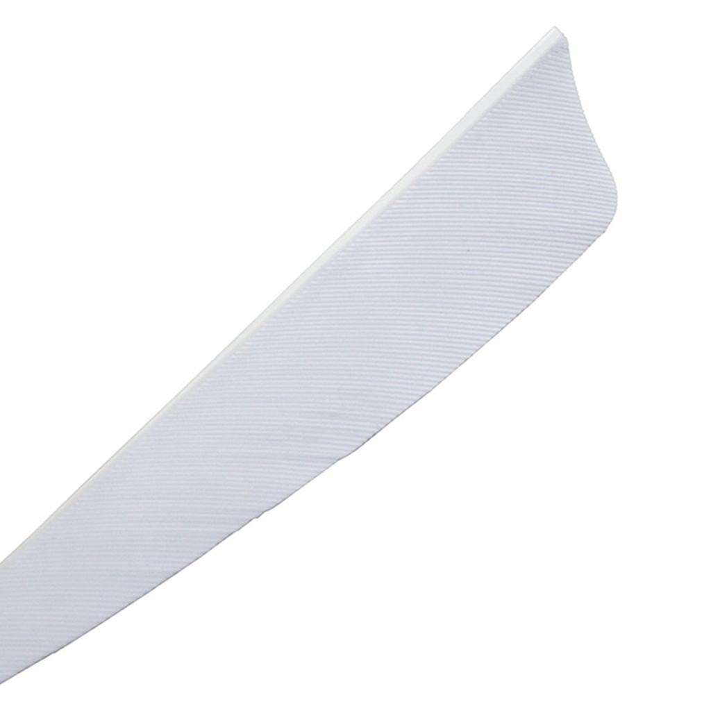 Enakshi 12 Pieces 4 Inch Archery Arrow Feathers Fletchings Vanes White | Sporting Goods | Outdoor Sports | Archery | Arrows & Parts | Fletches 3