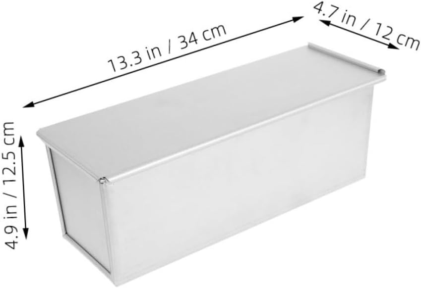 KICHOUSE Loaf Pan Cover Bread Pan Lid Toast Mold Versatile Baking Tool for Home Commercial Use