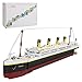 Produktbild DIYAA Titanic Modell Bausatz, 1/16 Titanic Kreuzfahrtschiff Bausteine Spielzeug, 2022 Teile Groß MOC Klemmbausteine Bauset Kompatibel mit Lego Schiff