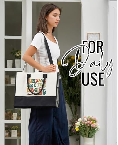 Bolso Tote para Mujer con Cierre Superior y Correa miniatura 6
