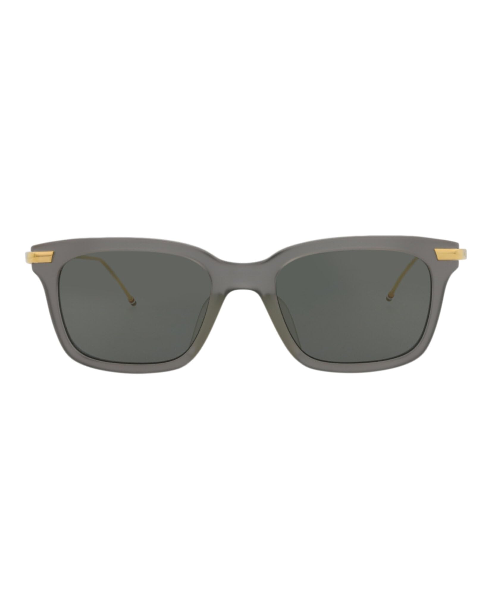 TB-701-G-T-GRY-GLD-49-AF-Z Sunglasses Satin Crystal Grey - 18K Gold 49mm