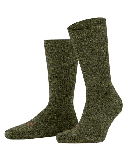FALKE Unisex Walkie Ergo Wool Socks, Green (Palm 7918), 9-10