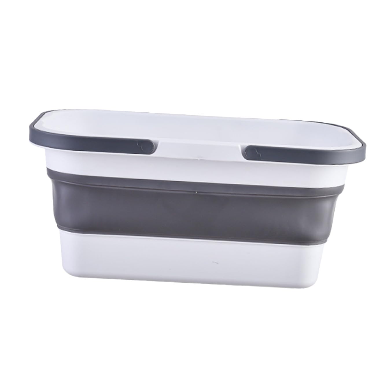 Gatuida Cubo Plegable Portátil para Fregona de 15L, Resistente y No Deformable, Material PP y TPE, Adecuado para Pesca y Uso Doméstico