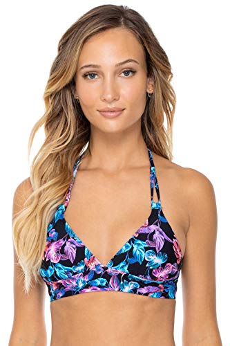 Image of Swim Systems Women's Standard Lovebirds Halter Bikini Top Swimsuit