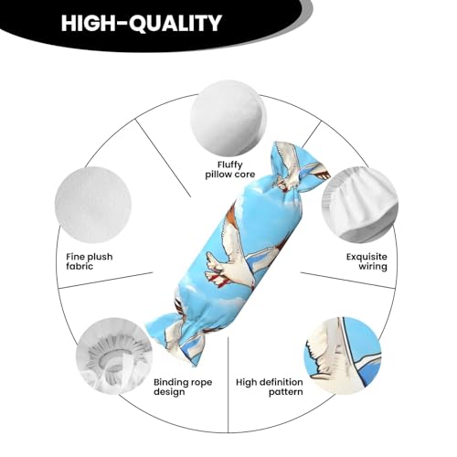 Almohada de espuma viscoelástica 62 cm con cierre de cuerda miniatura 5