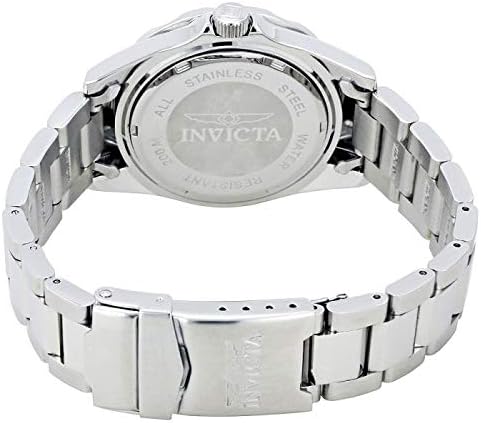 Miniatura 3 de Invicta 17048 Pro Diver Reloj analógico de cuarzo japonés plateado para hombre Acero inoxidable 17048