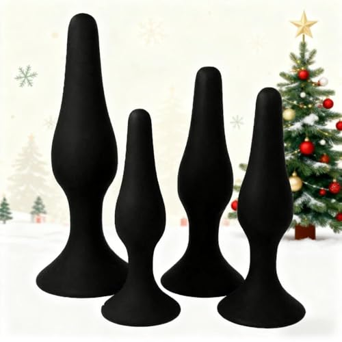 Genérico K1H- Artículos Estancos De Silicona Negra Para Usar Con Tu Pareja (4 Piezas)