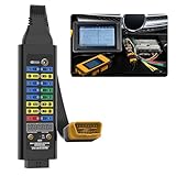 LUTIFIX Detector de protocolo OBD2 Breakout Box (Modelo Detector de protocolo OBDII para Coche, Compatible con 12 V/24 V, 120 Ω Resistencia en Serie, Herramienta de diagnóstico de fallas