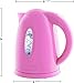 OVENTE Electric Kettle, 1.7L Fast Boiling Water Heater for Coffee or Tea, BPA Free with Water Level Gauge, Auto Shut-Off, Boil-Dry Protection, Indicator Light and Removable Filter, Pink KP72P