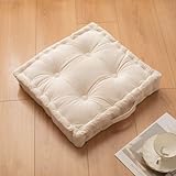 Portable : prenez simplement le coussin de chaise et emportez-le avec vous pour plus de confort partout dans votre maison. Facile à nettoyer. Il suffit de l'essuyer avec un chiffon humide pour garder le coussin carré propre. Remarque : après ouverture, veuillez le tapoter plusieurs fois pour restaurer son moelleux et sa forme.