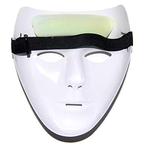 Kvvdi Male Scary White Blank Face Masks For Halloween Diy #TOP2