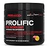PEScience Prolific Pre Workout Powder, Guava Pineapple Punch, 40 Scoop, Energy Supplement with Nitric Oxide