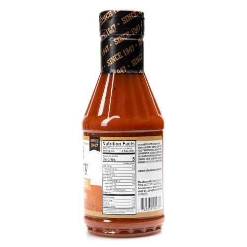 Head Country Sugar Free Bar-B-Q Sauce, Hickory Smoke | Gluten Free Barbecue Sauce With No Added Preservatives & Zero Sugar | Smoky & Sweet Bbq Sauce For Ribs, Pork & Brisket | 20 Ounce, Pack Of 1 #TOP4
